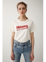 MOUSSY AD Tシャツ/WHT