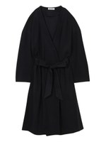 NO COLLAR COAT/ネイビー