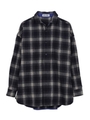 PLAID SHIRT/ネイビー