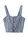 PRINTED BUSTIER/ホワイト