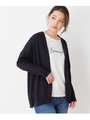 S.Cafe(R)ゆるっとトッパーカーディガン/ネイビー(093)
