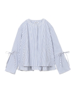 STRIPED TOP/ライトブルー