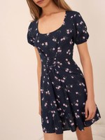 SUNNY DRESS/NAVY FLORAL