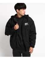 WEB限定 HEC別注 中綿フード ブルゾン【BSCL】/ブラック(019)