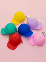 WEGO/シリコンキャップキーホルダー