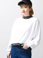 WEGO/リブロゴスウェット