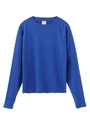 X-BABY SOLID L/S TEE/ブルー