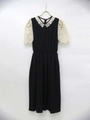 flower one-piece/brown