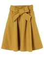 ・スキスカミディスカート/マスタード