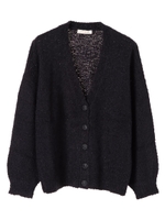 ・ブークレーショートカーデ/ダークネイビー