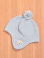 「ベビー」オーガニックコットンベビー帽子/生成