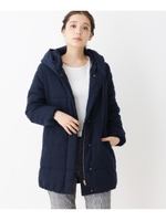 【4(LL)WEB限定サイズ】【蓄熱素材】エアコンダウンコート/ネイビー(093)