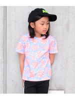 【ANAP KIDS】サークルロゴ柄Tシャツ/オレンジ(011)