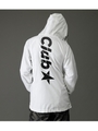 【AZUL BY MOUSSY】CLUB AZUL WARMUP HOODIE【MOOK47掲載 97025】/WHT