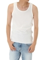 【AZUL BY MOUSSY】COMFORTタックフライスタンクトップ/WHT
