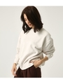 【AZUL BY MOUSSY】クルーネックスウェットプルオーバー/O/WHT