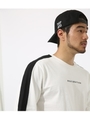 【AZUL BY MOUSSY】サイドラインクルーネック半袖ビッグT/WHT