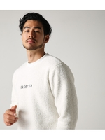 【AZUL BY MOUSSY】ブークレーボアクルーネックプルオーバー/WHT