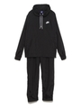【NIKE】ナイキ ウィメンズ ウーブン オープンヘム トラックスーツ セット/BLKxWHT