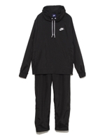 【NIKE】ナイキ ウィメンズ ウーブン オープンヘム トラックスーツ セット/BLKxWHT