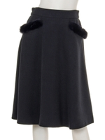 【Rew de Rew】スカート（8R10-10059）/ネイビー