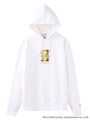 【WEB限定】X-GIRL X LOONEY TUNES TWEETY SWEAT HOODIE/ホワイト