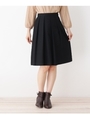 【WEB限定サイズ有り】ブルームスカート/ブラック(019)