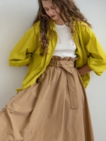 【emmi atelier】スポーティモッズブルゾン/YEL