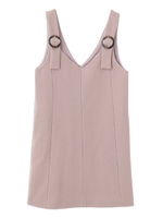 【ジャンスカ】バックル付きジャンスカ/ピンク