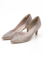 【ストレスフリー】サイドオープンパンプス/SNAKE