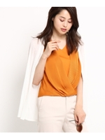 【接触冷感・洗える】ロングトッパーカーディガン/ホワイト(001)