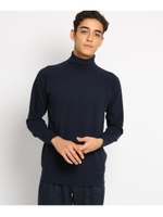 【洗える】Violet Buffalo Wallows ミニ裏毛スウェットタートル/ブルー系(094)