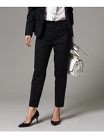 ◆ストライプクロップド丈パンツ/ブラック(319)