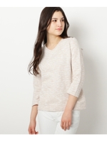 ◆ツイードプルオーバー/ベージュ(452)