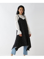 イレギュラーヘムキャミワンピース/ブラック(219)