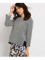 ウールジャージプルオーバー/ライトグレー(011)