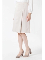 ウォッシャブルセットアップスカート/ベージュ(040)