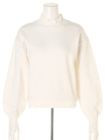 カルゼゆるニット/ホワイト