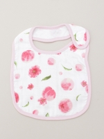 [ベビー]コットンガーゼオリジナルプリントスタイ/ホワイト