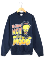 キャラクタースウェット トゥイーティー Tweety  メキシコ /サイズ表記 L