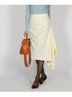 サイドラッフルスカート/ホワイト(002)