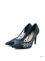 シースルードットパンプス/NAVY