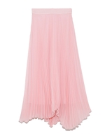 スーツセットランダムヘムプリーツスカート/PNK