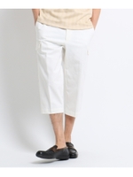ストレッチツイル7分丈パンツ [ メンズ パンツ ストレッチ ]/ホワイト(001)