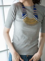 スプリングカットソートップス/Gray