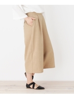 タック入りヴィンテージスカーチョ/ライトベージュ(051)