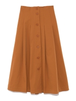 ツイルボタンスカート/CML