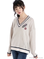 テニスニット/グレー