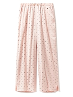 ドットサテンロングパンツ/PNK