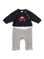 ニットドッキングカバーオール/コン